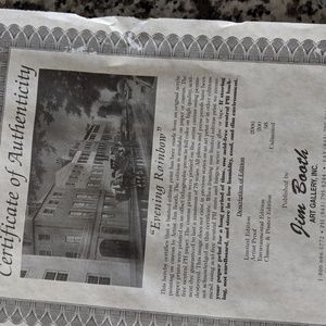 Evening Rainbow by Jim Booth